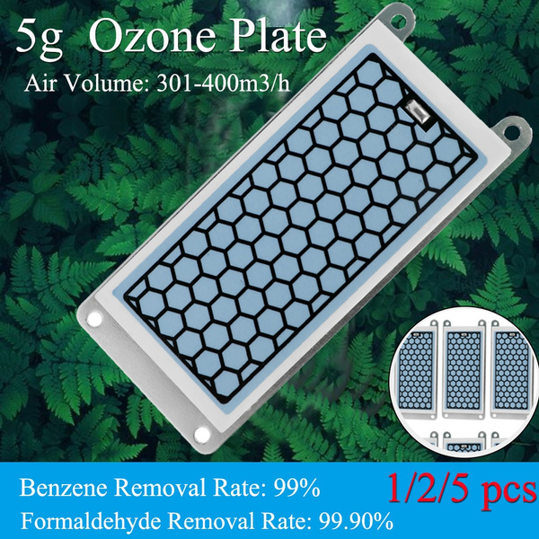 Ozone Plate,Generador portátil para el hogar Ozonizador de cerámica integrado Purificador de agua y aire Piezas 5 g/h Placa de ozono