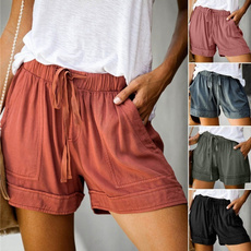 Summer, Shorts, high waist, pants