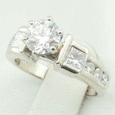 Fashion, Love, wedding ring, 925 silver rings