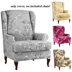 rockingchaircover, singlesofacover, chaircover, Floral print