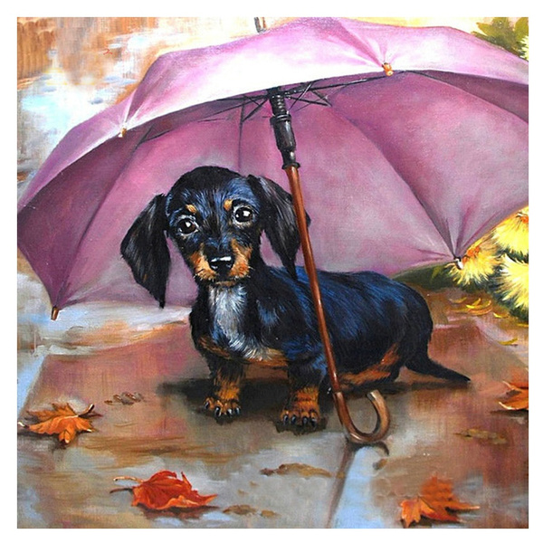 Dachshund New Arrivals Diamond Painting Animals Cross Stitch DIY