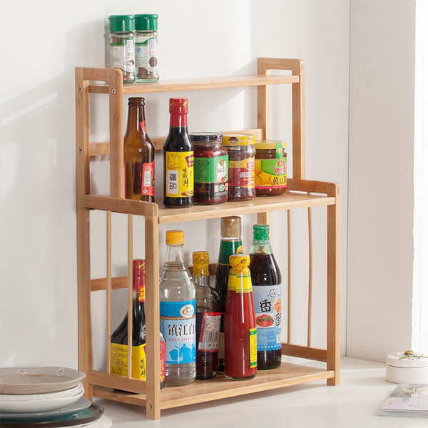 Kitchen Counter Storage Organizer