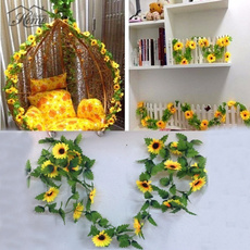 artificialsunflower, Home & Kitchen, Flowers, Garland