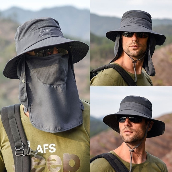 Sun Protect Fishing Bucket Hat with 