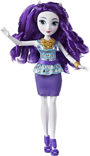 My Little Pony Equestria Girls - Bambola Rarity | Personaggio Serie Animata | Giocattolo Per Bambine