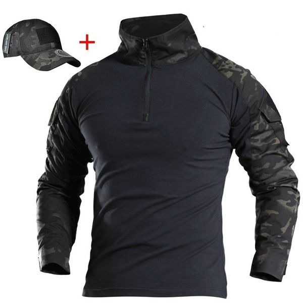 Army Camouflage Tactical T Shirt 
