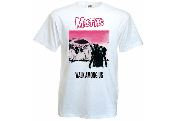 Misfits v1 poster T shirt white all 