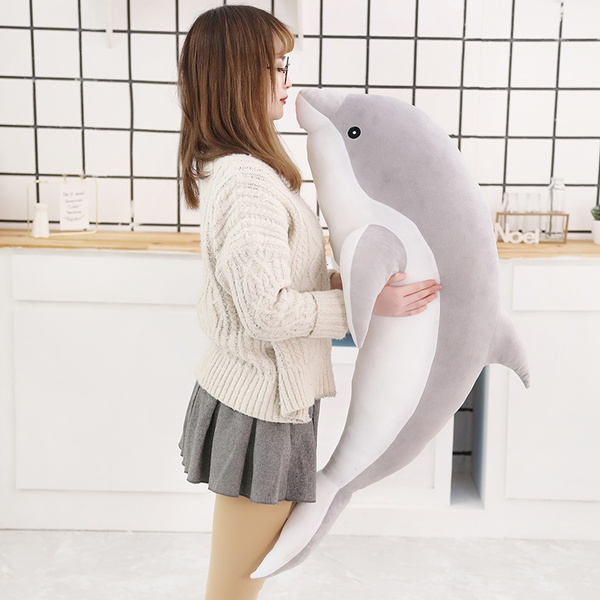 large dolphin plush