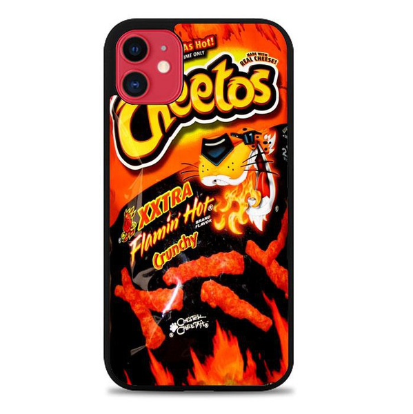 Cheetos Hot Crunchy Protective Phone Case For iPhone 11 XS Max XR X 8 7 6S 6 Plus Samsung Case