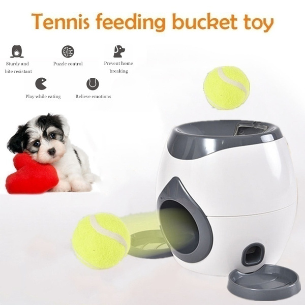 self throwing ball machine for dogs