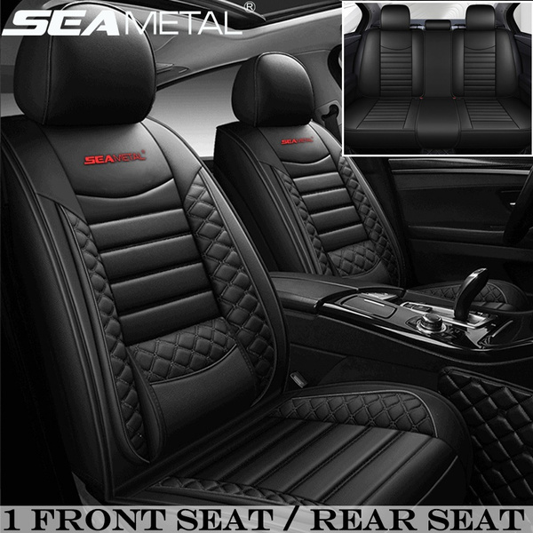 Seat Covers For Car Leather Cover Protector Genuine Front Back Cushion Pad Accessories Suitable All Model Wish - Pure Leather Seat Covers For Car
