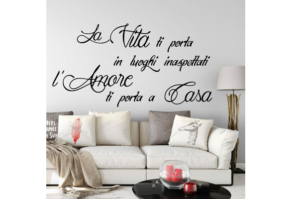 Italy Life Quote Vinyl Wall Decal Living Room Italian Life Brings You To Places Unexpected Quotes Wall Sticker Bedroom Kids Wish Italy Life Quote Vinyl Wall Decal Living Room Italian Life Brings You To Places Unexpected Quotes Wall Sticker Bedroom Kids Wish
