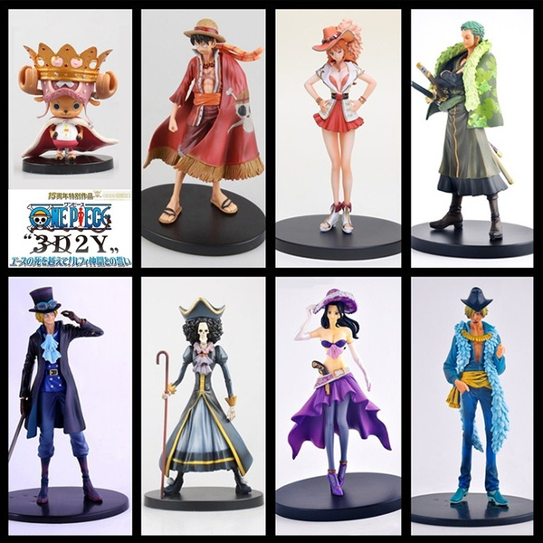 2020 17-18cm One Piece 15th Anniversary DXF Luffy Zoro Sanji Nami