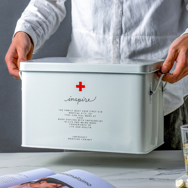 Large Capacity Medicine Storage Box, Multilayer Medicine Case