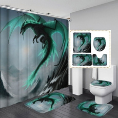doormat, Bathroom, Waterproof, Shower Curtains
