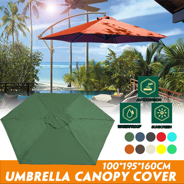 Fashion Umbrella Top Canopy Replacement, Garden Umbrella Replacement Canopy