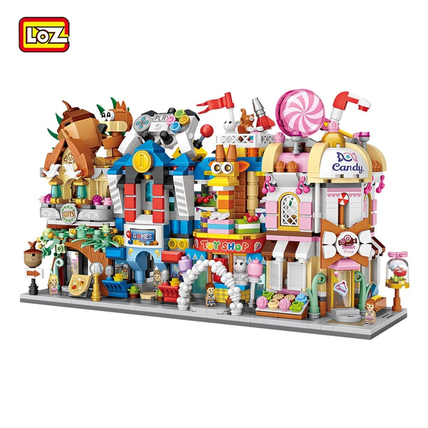 no box LOZ Blöcke mini Block Adult Building Toys Lover Rose Puzzle Girls Gift 