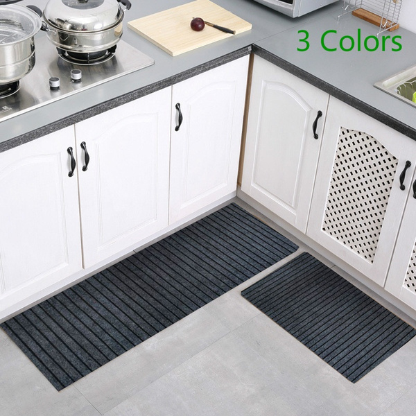 Non-Slip Mat Kitchen Rug Kitchen for Bathroom Toilet Floor D2661-12 Comfort Floor Mat Non-Slip Water Absorbent Durable Bathroom Mat