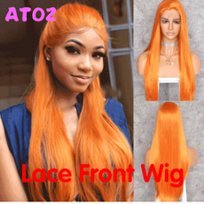 wig, Cosplay, orangewig, wigs cospay