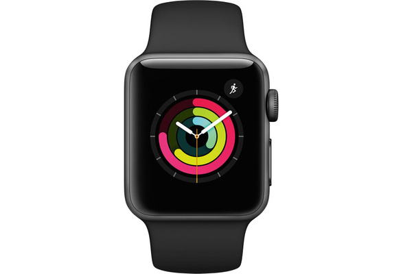 Used Apple Watch Gen 3 Series 3 38mm Space Gray Aluminum