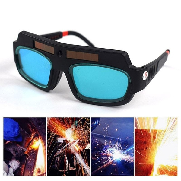 1Pack Professional Solar Powered Safety Welding Goggles Auto Darkening ...