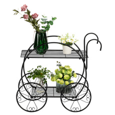 Plants, plantstand, Shelf, Pot
