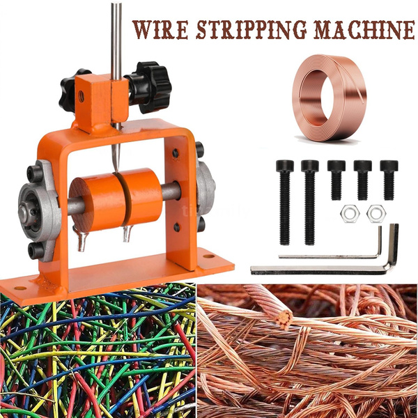 Manual Wire Cable Stripping Peeling Machine Scrap Stripper Metal Recycle Tools 