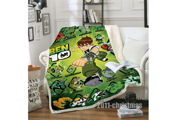 Ben 10 best sale fleece blanket