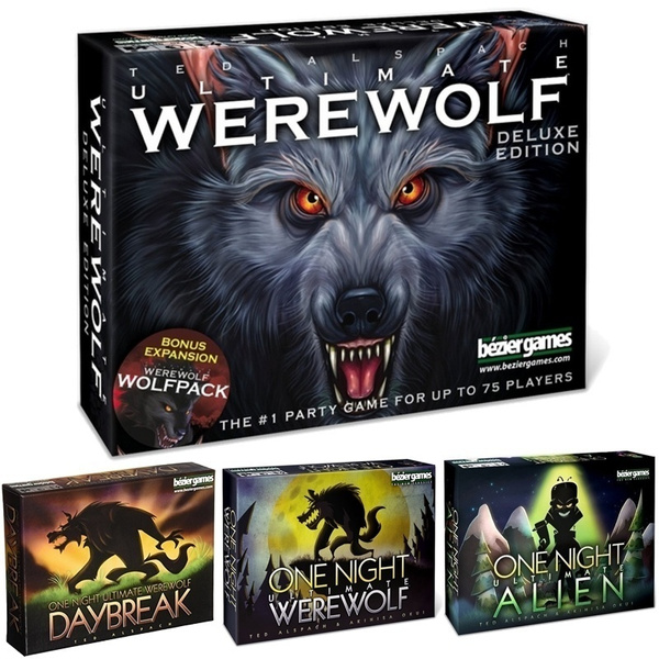 5 Styles One Night Ultimate Werewolf Alien English Cards Board