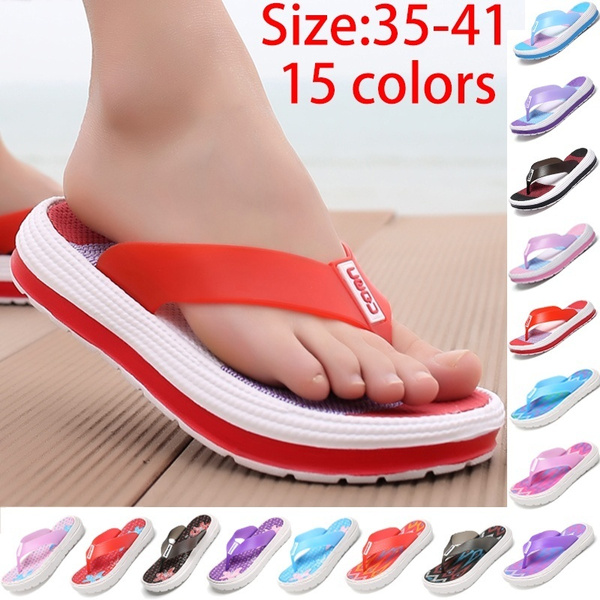 comfortable flip flops for home