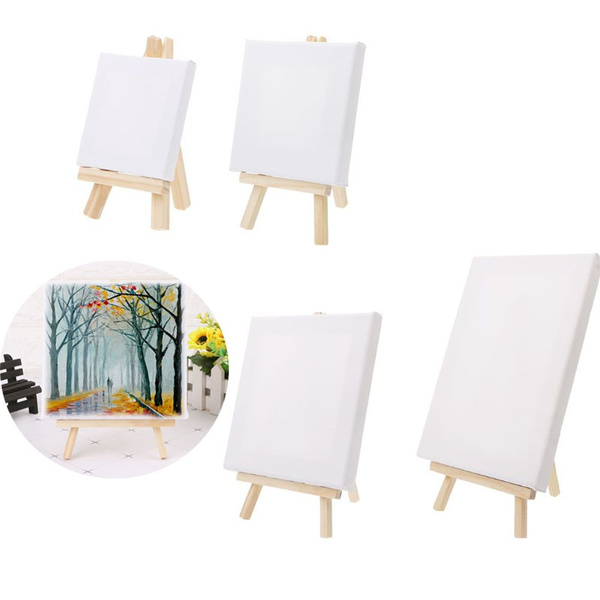 Mini Wood Easels: Dyed and Distressed - Garden Sanity by Pet Scribbles