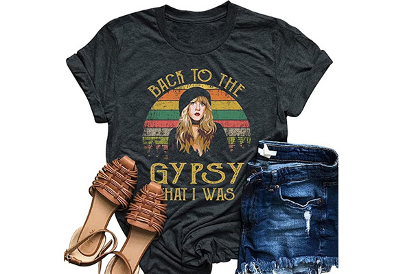 Tees Shirt Rock Band Tops Blouse | Wish