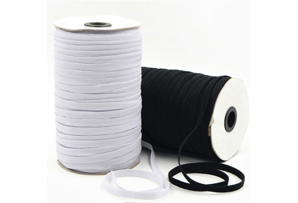 5m Round High Elasticity Sewing Elastic Band Fitted Fiat Rubber Belt  Elastic Rope Width 3mm