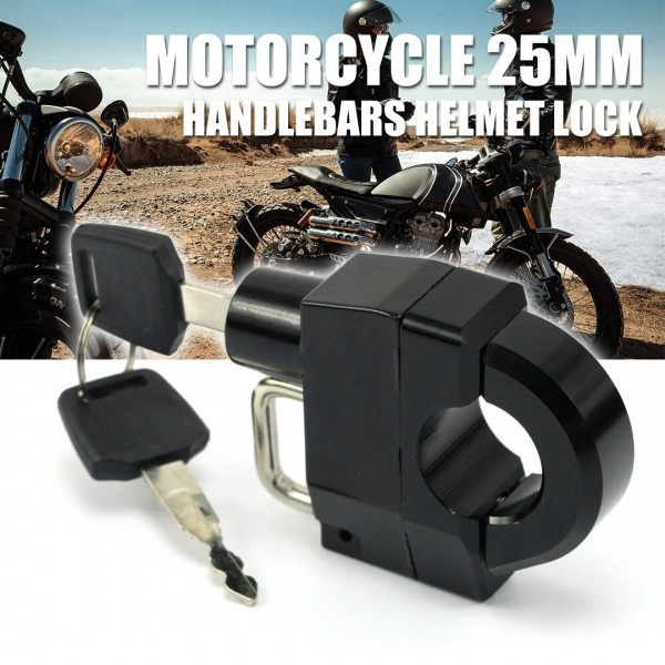 handlebar helmet lock