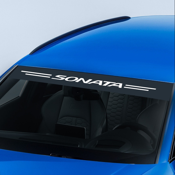 Hyundai Sonata Windshield Banner Decal Sticker