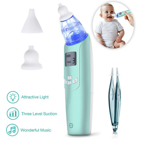 Nasal Aspirator for Baby, Electric Baby Nose Sucker, USB