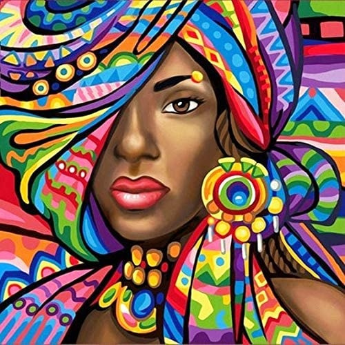 5D Indian Beauty Diamond Painting Kit Full Drill Paint with Diamonds Pictures 5D Indian Beauty Diamond Painting Kit Full Drill Paint with Diamonds Pictures