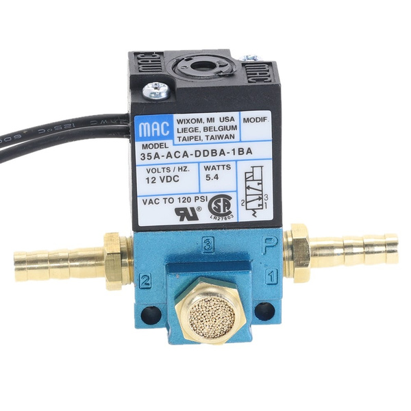 3 Port  DC12V 5.4W 35A-AAA-DDBA-1BA Electronic Boost Control Solenoid Valve 