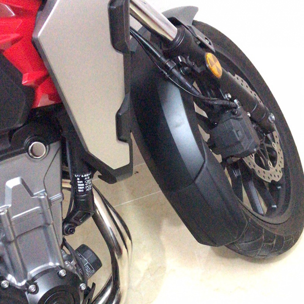Front Tire Hugger Fender Mudguard Extender Extension for Honda CB500X 2019-2020