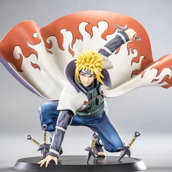 Anime Naruto Yondaime Hokage Namikaze Minato Action figure PVC