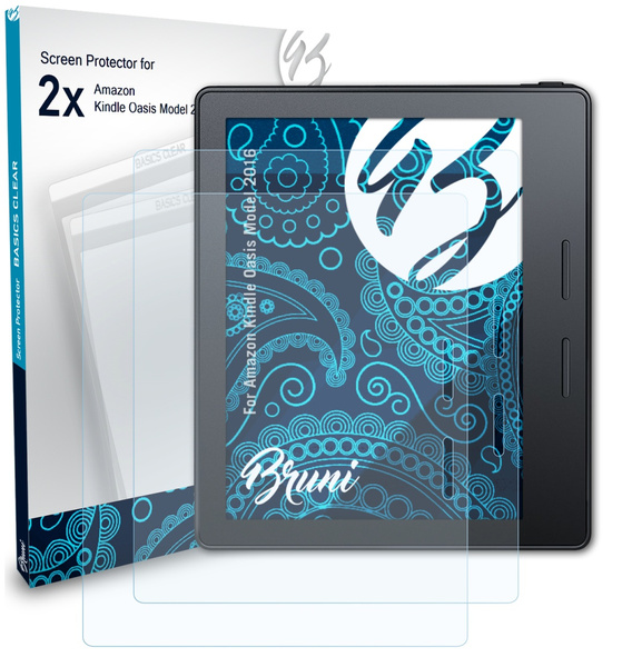 Bruni 2x Screen Protector compatible with  Kindle Oasis