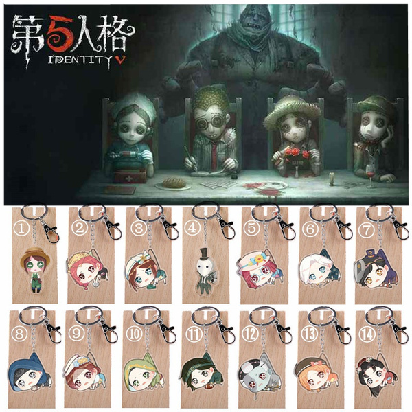 Identity V Keychain Emily Dyer Kreacher Pierson Freddy Riley Emma Woods