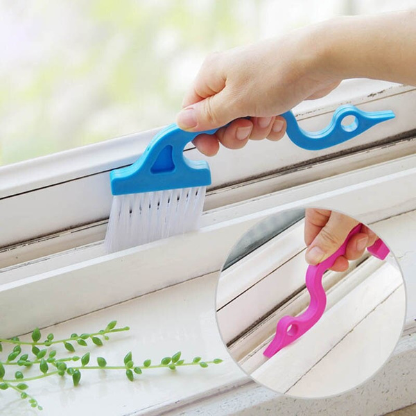 Multipurpose Household Window Grooves Cleaning Brush Handheld Gap