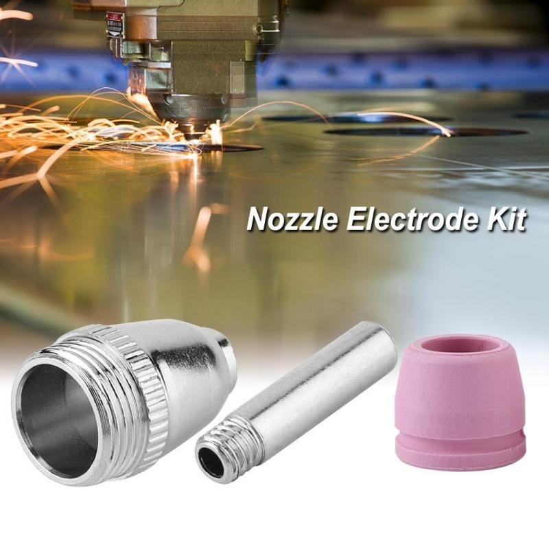 90 pcs Consumables For Lotos Plasma Cutter Electrode Nozzles Cups LTP5000D NEW