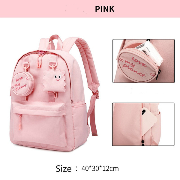 waterproof pink backpack