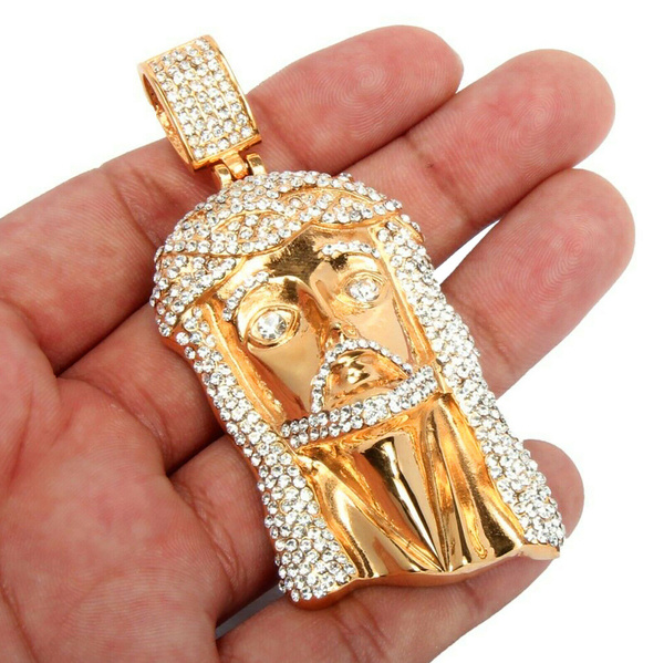 Crowned Jesus Christ Piece Large Face 