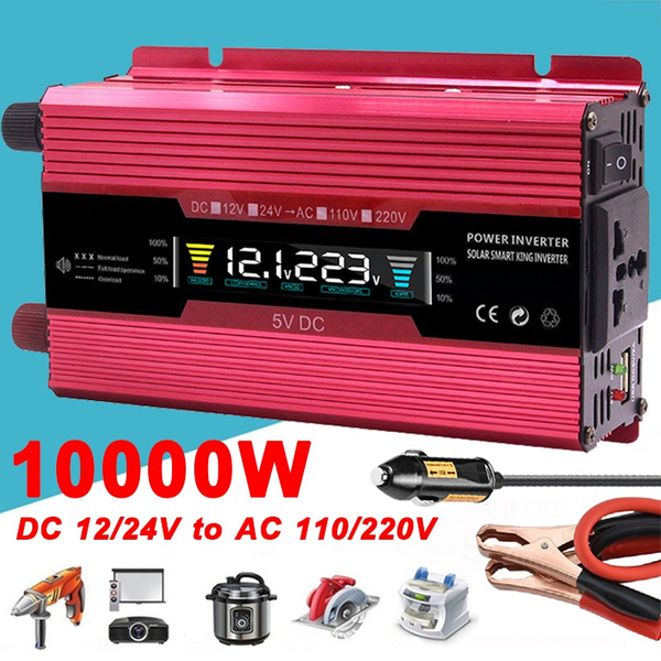 2000W-10000W Car Solar Power Inverter DC12/24V To AC110V/220V Sine Wave 2000W-10000W Car Solar Power Inverter DC12/24V To AC110V/220V Sine Wave