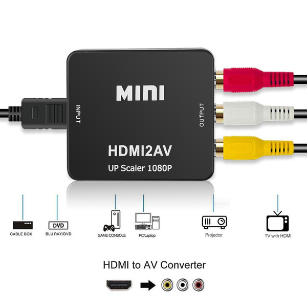 hdmi converter to rca hd