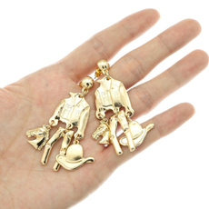 Fashion, capearring, gold, Cowgirl