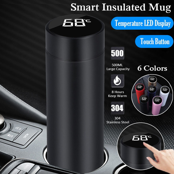 Smart Insulated Mug LED Touch Temperature Display Vacuum Thermos